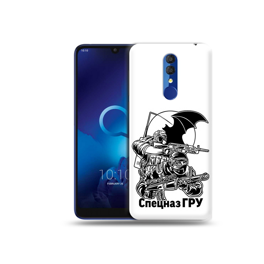 

Чехол MyPads Tocco для Alcatel 3L 5039D (2019) спецназ гру (PT227139.667.618), Прозрачный, Tocco