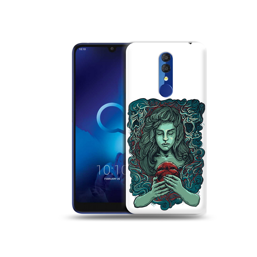 

Чехол MyPads Tocco для Alcatel 3L 5039D (2019) спящая девушка (PT227139.667.619), Прозрачный, Tocco