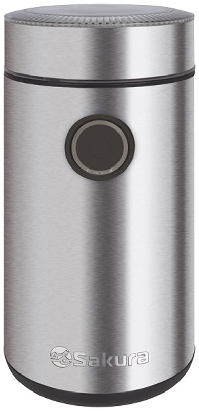 Кофемолка SAKURA SA-6172S Silver кофемолка sakura sa 6172s silver