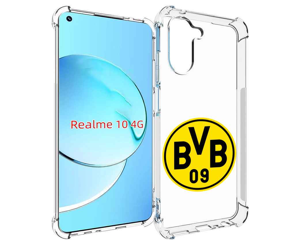 

Чехол MyPads фк-боруссия для Realme 10, Прозрачный, Tocco