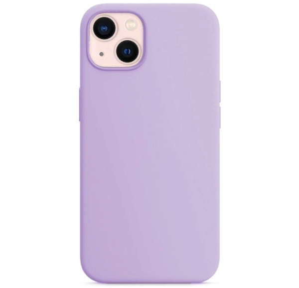 

Накладка силикон Silicone Case для iPhone 14 Лавандовый, Фиолетовый, Apple iPhone 14