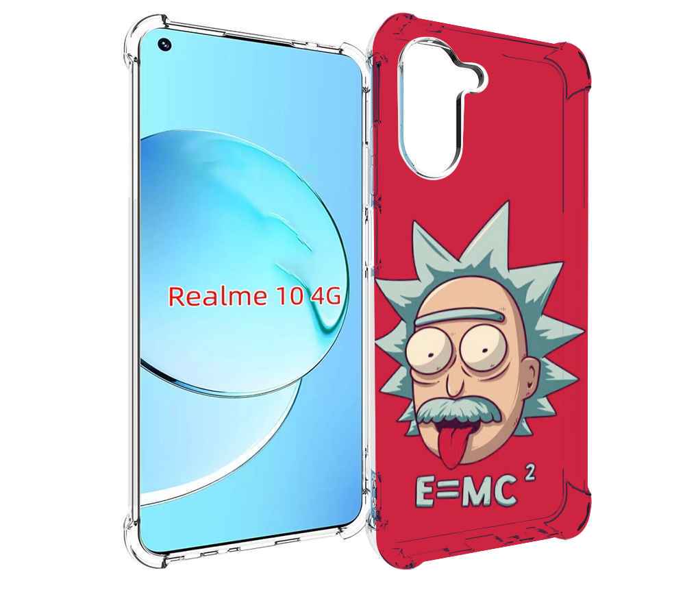 

Чехол MyPads формула энергии для Realme 10, Прозрачный, Tocco