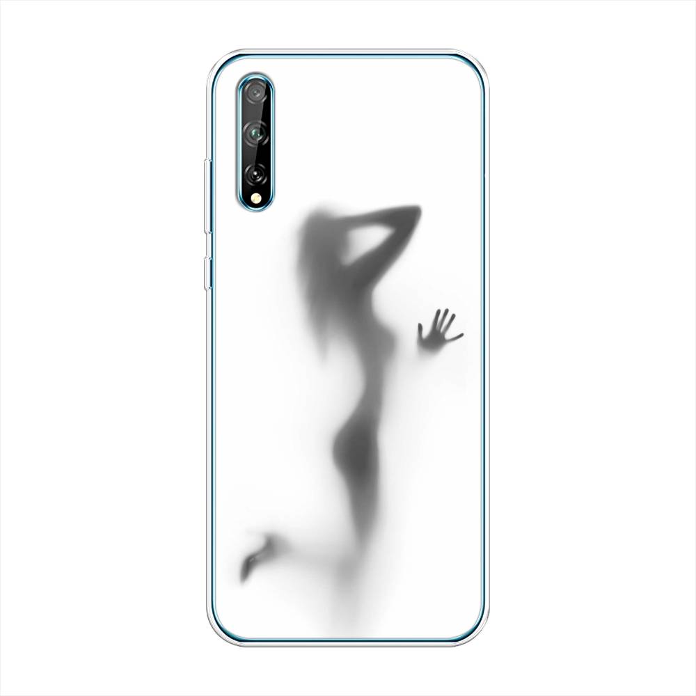 фото Чехол awog "стекло в душе" для huawei y8p