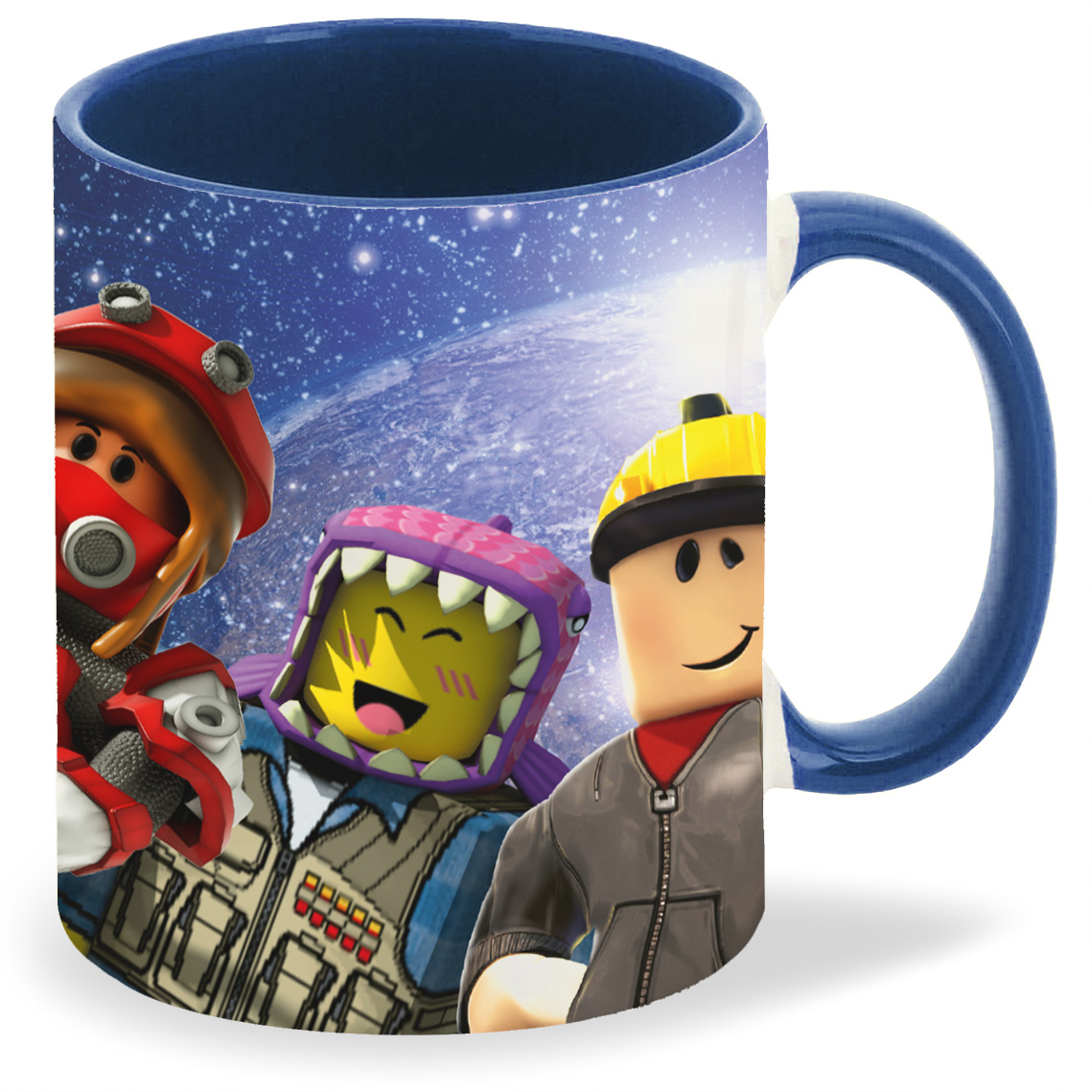 

Кружка лазурная CoolPodarok Игра. Roblox Планета Земля