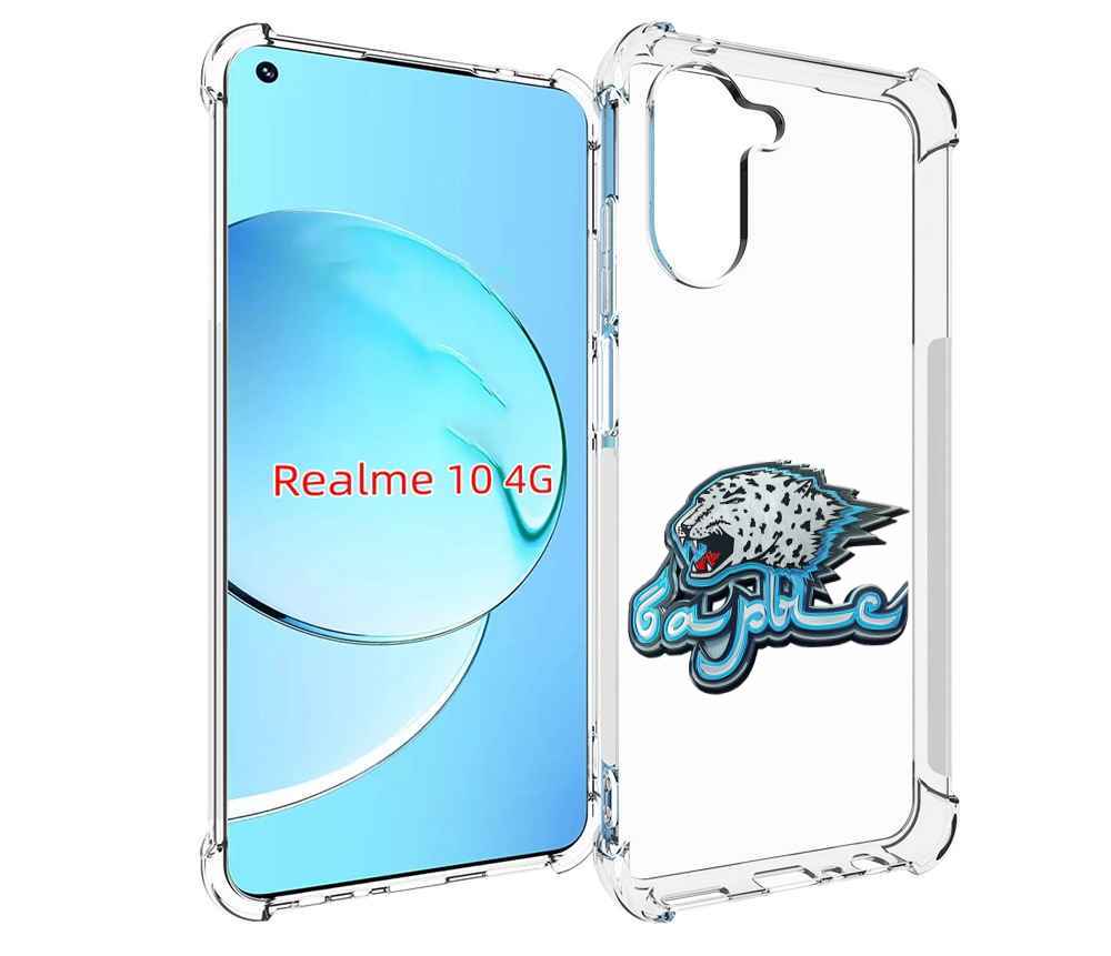 

Чехол MyPads хк барыс нур-султан копия для Realme 10, Прозрачный, Tocco