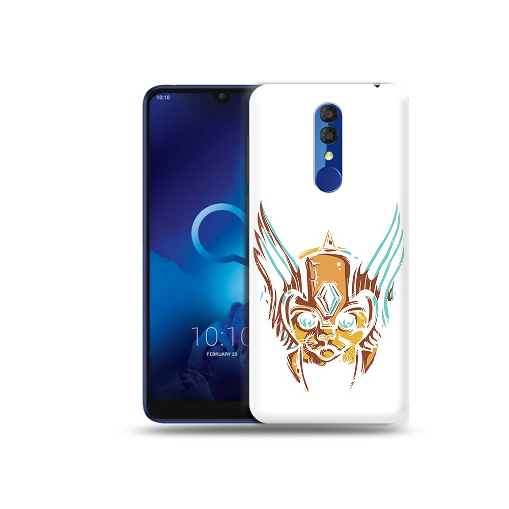 

Чехол MyPads Tocco для Alcatel 3L 5039D (2019) тор абстракция (PT227139.667.644), Прозрачный, Tocco
