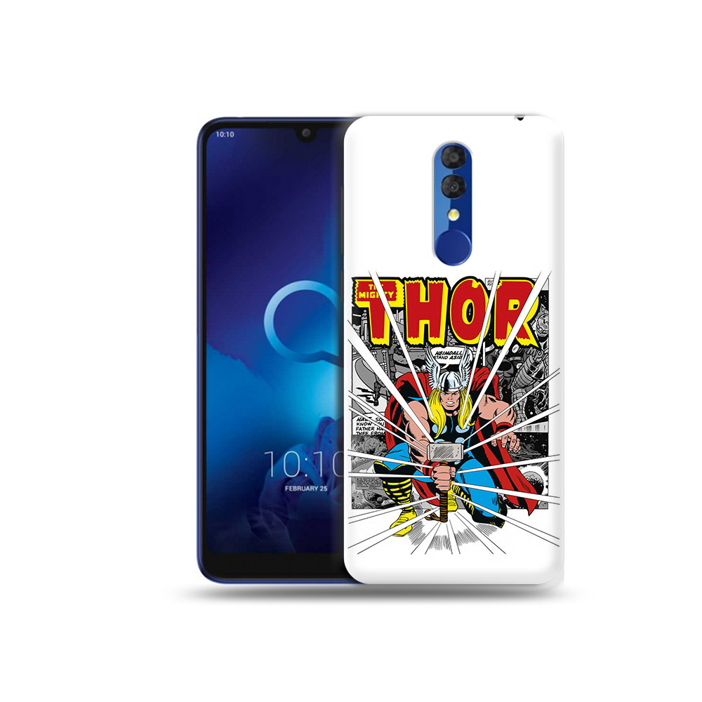 

Чехол MyPads Tocco для Alcatel 3L 5039D (2019) тор рисунок (PT227139.667.647), Прозрачный, Tocco