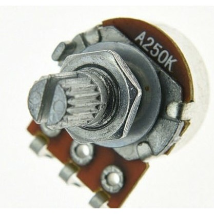 

Потенциометр для гитар Smiger PP-T02-250, PP-T02-250