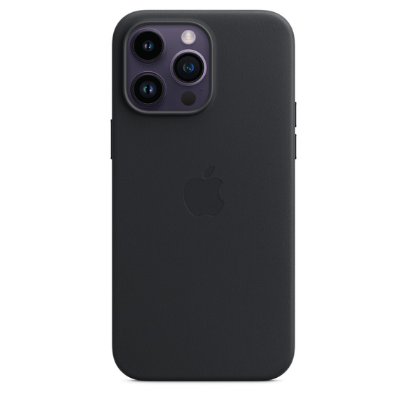 

Чехол-накладка Apple MagSafe кожаный для iPhone 14 Pro Max Midnight (MPPM3FE/A), Черный, Apple Silicone MagSafe для iPhone 14 Pro Max