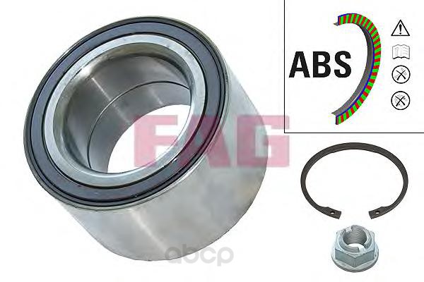 

713 6681 00_к-кт подшипника пер.+задн.! MB ML W164/W251