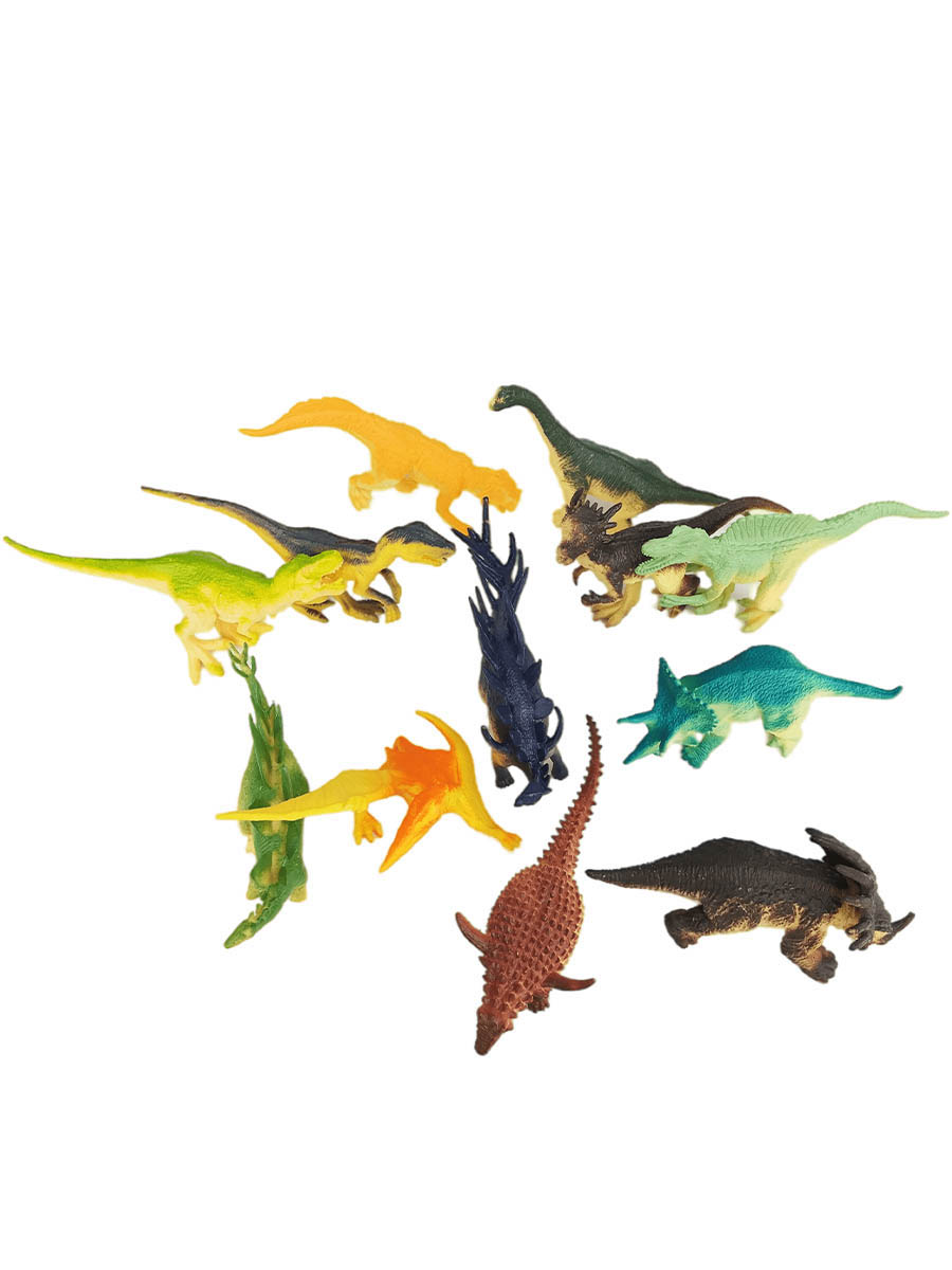 фото Фигурки динозавров 12 в 1, 9,5-11 см nobrand