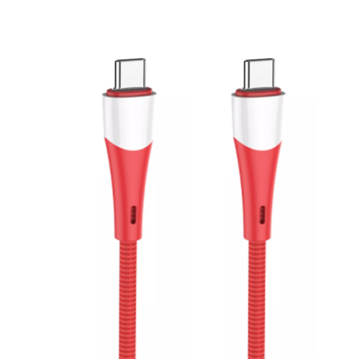 

Кабель USB Type-C-USB Type-C Borofone BX60 1м красный, BX60