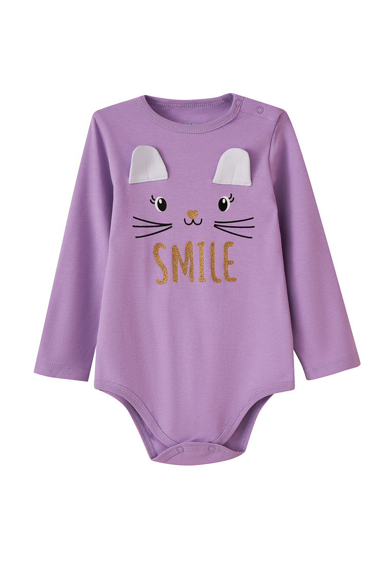 Боди детское Kari Baby SS23B00800502, фиолетовый, 50