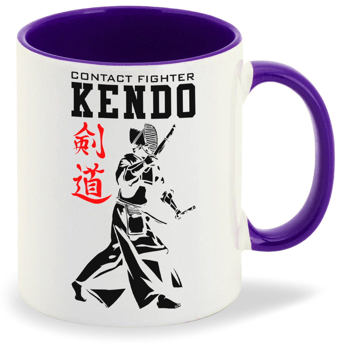 

Кружка CoolPodarok Contact fighter kendo Кендо, Contact fighter kendo Кендо