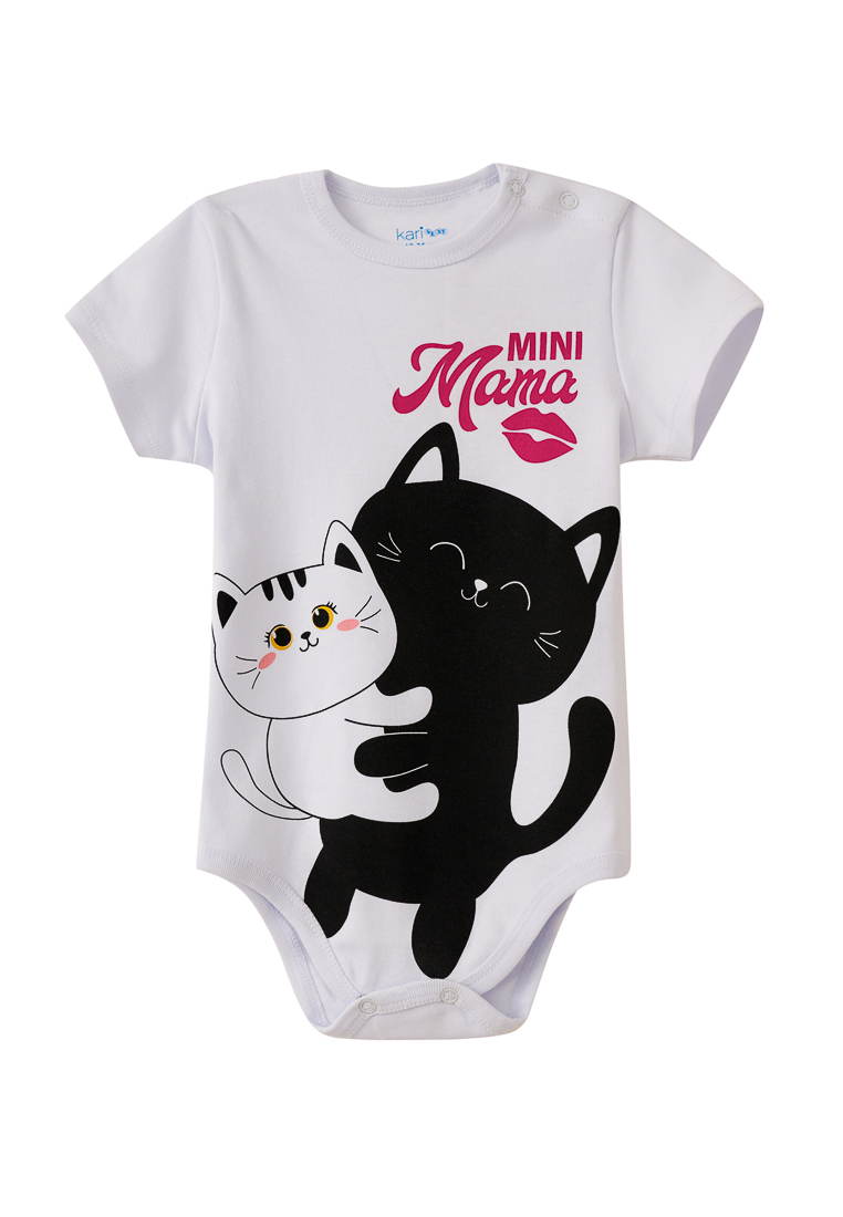 

Боди детское Kari Baby SS23B01200502, белый, 68, SS23B01200502