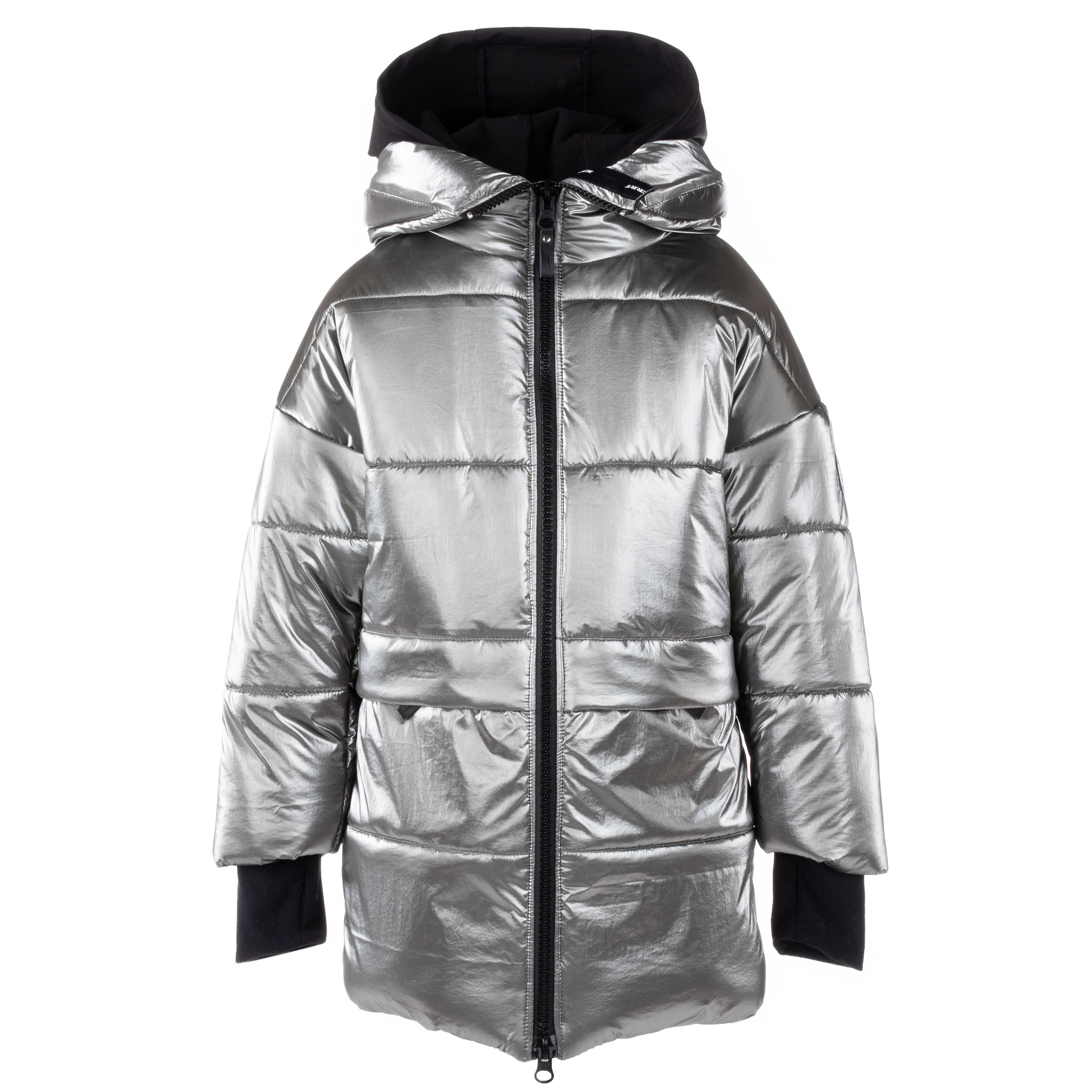 Куртка детская KERRY K22459, серебристый, 140 вакууматор kitfort кт 1533 110 вт импульсный режим чёрно серебристый