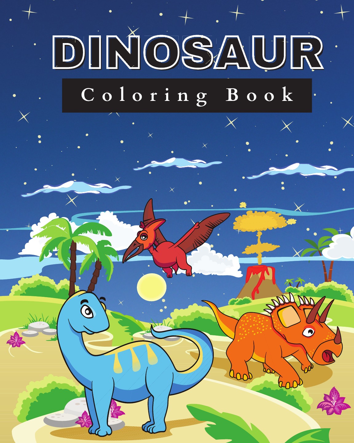 

Dinosaur Coloring Book