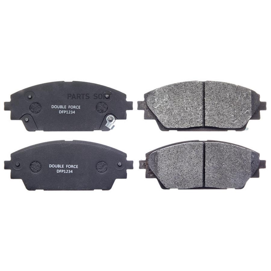 

Тормозные колодки DOUBLE FORCE дисковые dfp1234