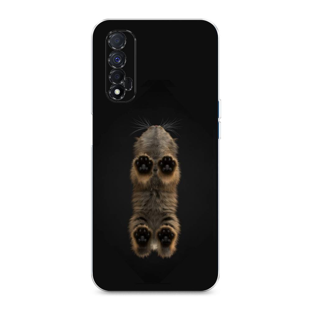 

Чехол Awog на Realme Narzo 30 4G "Кошачьи лапки", Разноцветный, 257650-1