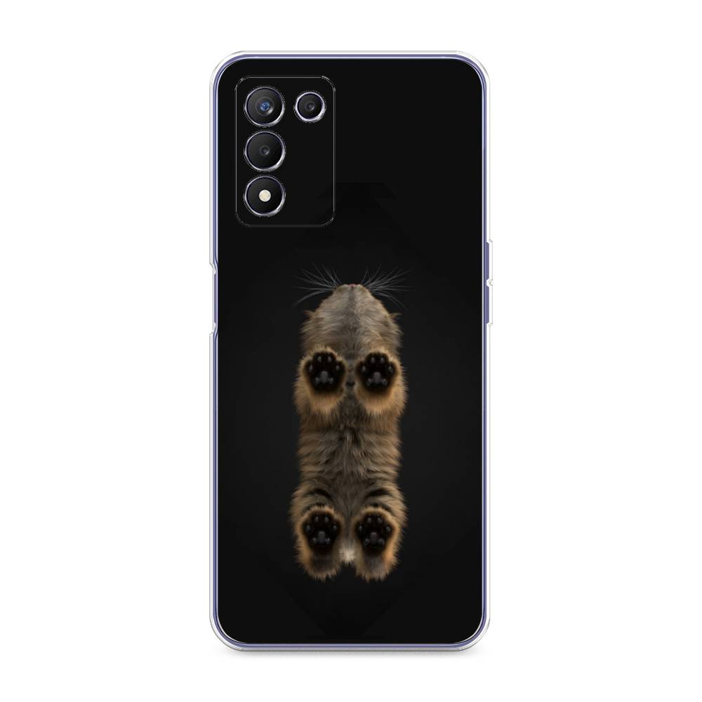 

Чехол Awog на Realme Q3s "Кошачьи лапки", Разноцветный, 257950-1