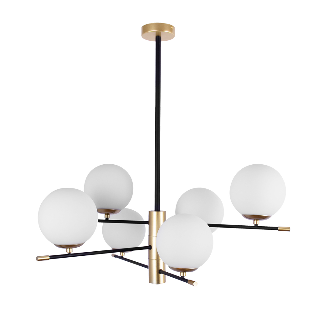 

Люстра на штанге Arte Lamp ARKAB A2225LM-6BK, ARKAB