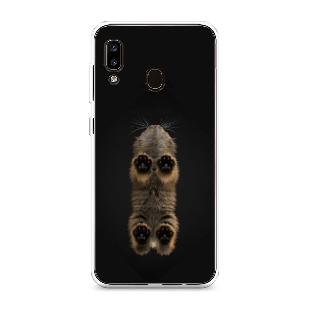 

Чехол Awog на Samsung Galaxy A20/A30 "Кошачьи лапки", Разноцветный, 27650-1