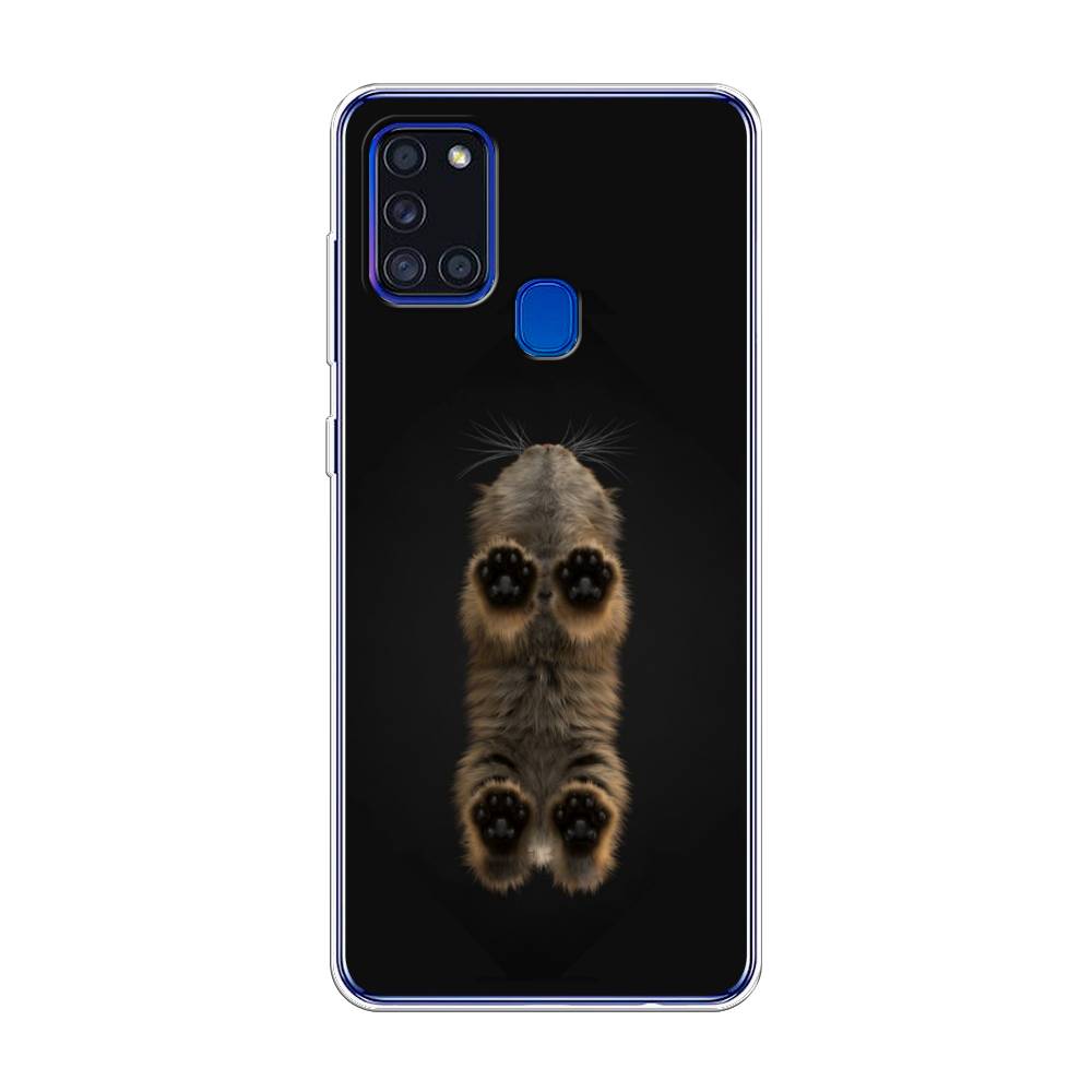 

Чехол Awog на Samsung Galaxy A21s / Самсунг A21s "Кошачьи лапки", Разноцветный, 2100250-1