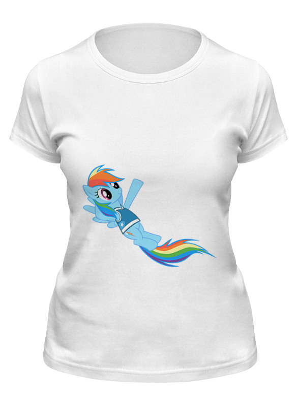 

Футболка женская Printio My little pony белая XL, Белый, My little pony