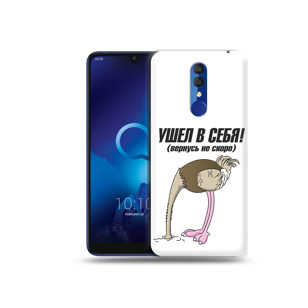 

Чехол MyPads Tocco для Alcatel 3L 5039D (2019) ушел в себя (PT227139.667.655), Прозрачный, Tocco