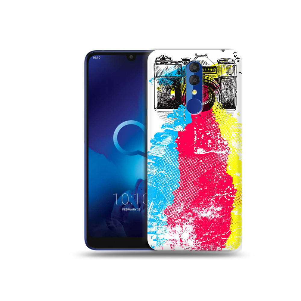 фото Чехол mypads tocco для alcatel 3l 5039d (2019) цветной фотоаппарат (pt227139.667.668)