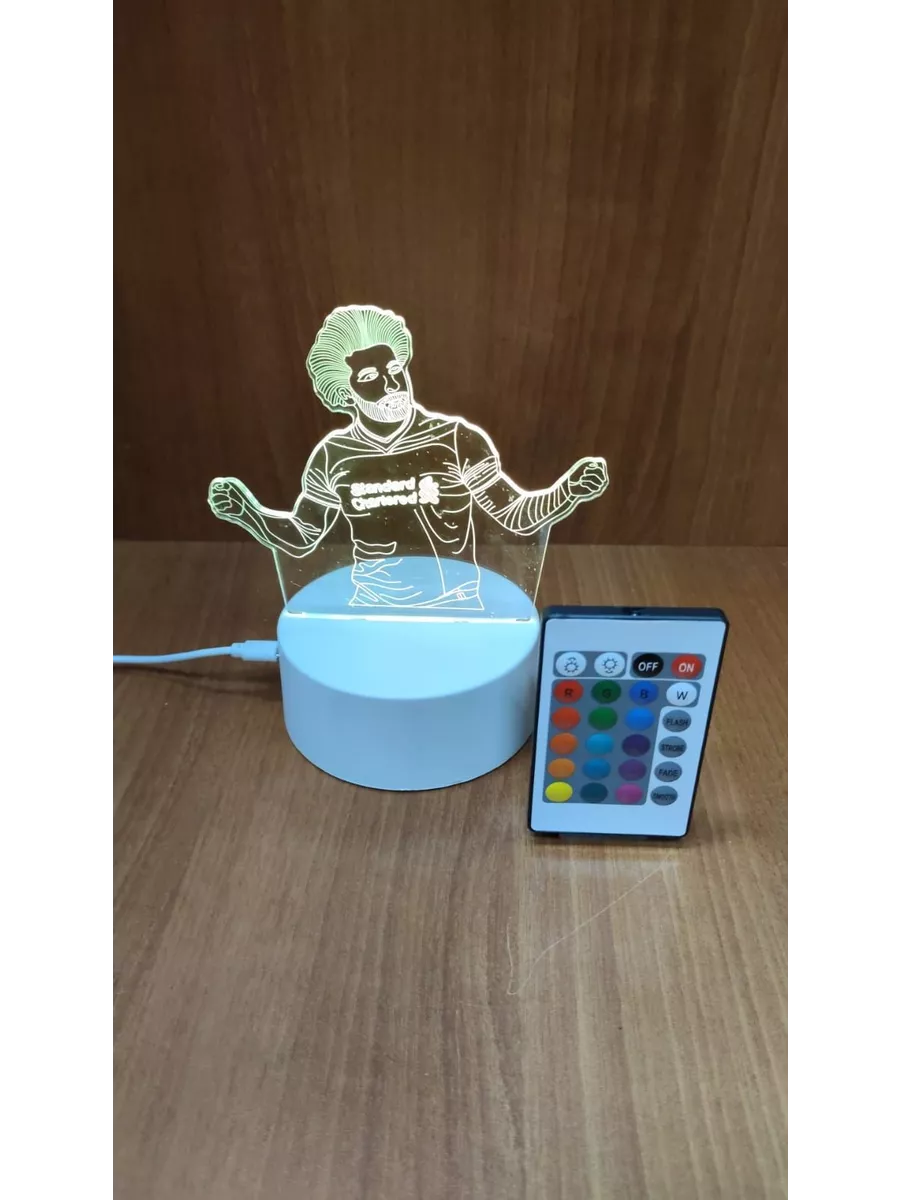 

3D Светильник ФУТБОЛИСТ С ПУЛЬТОМ, 05-све267