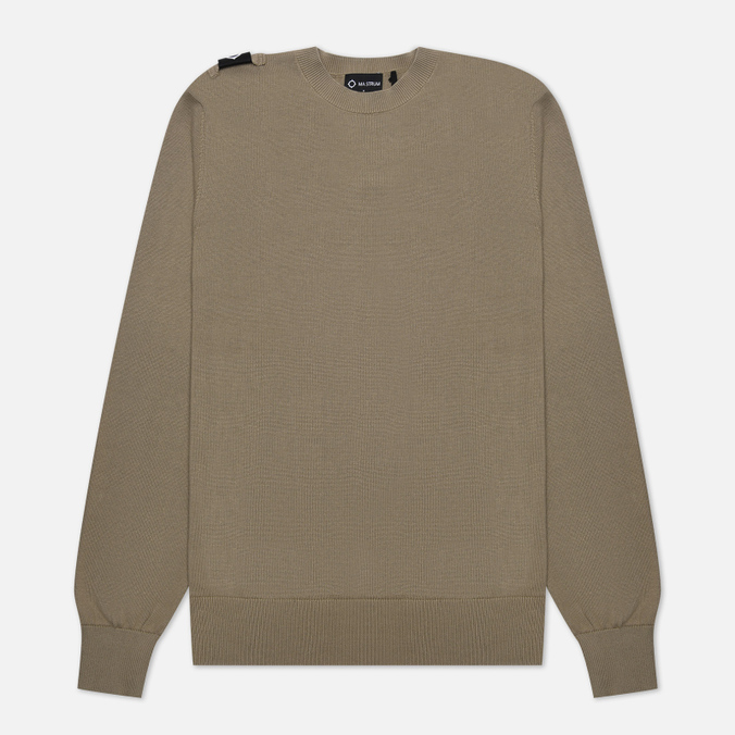 Мужской свитер MA.Strum Crew Neck зелёный, Размер L