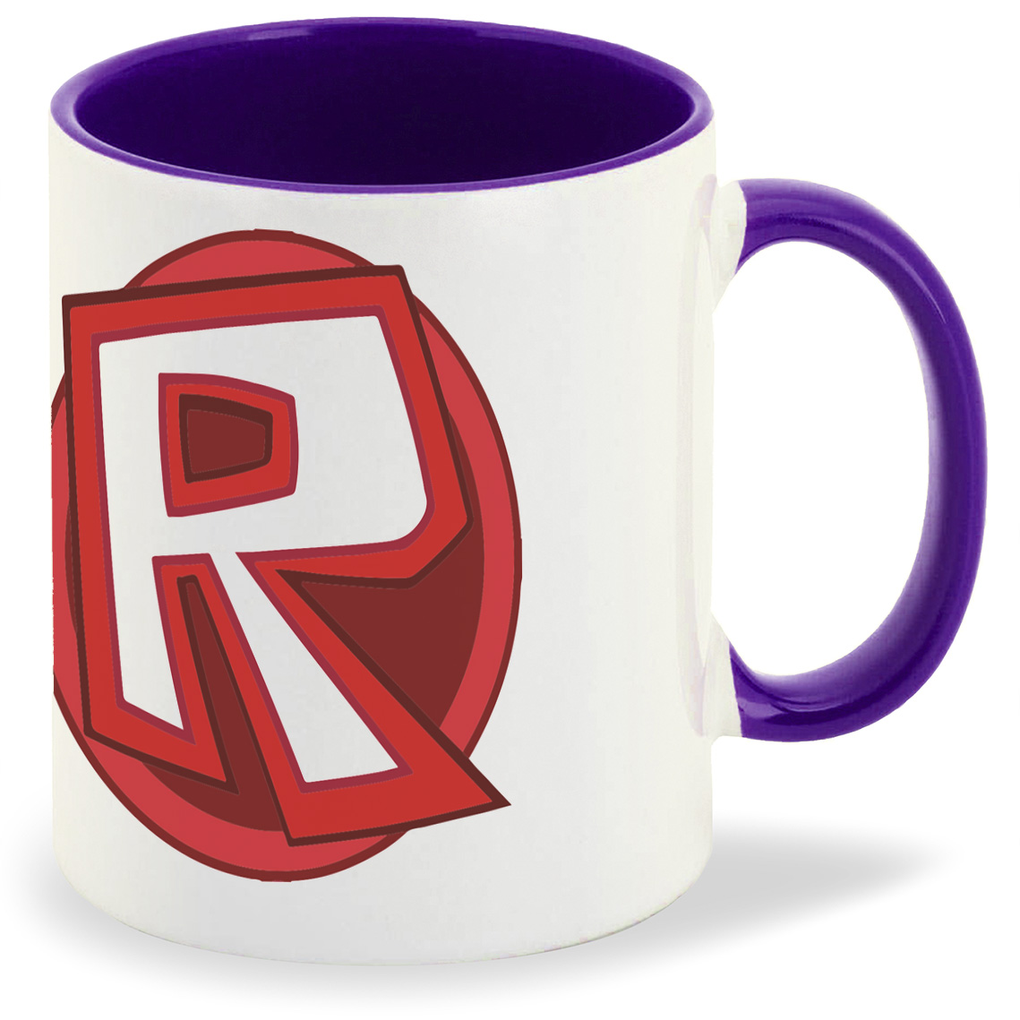 

Кружка фиолетовая CoolPodarok игра. Roblox Роблокс лого
