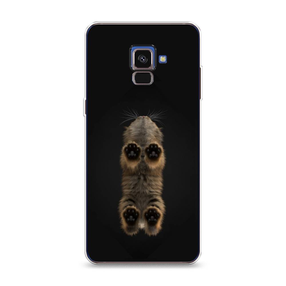 

Чехол Awog на Samsung Galaxy A8 2018 "Кошачьи лапки", Разноцветный, 25450-1