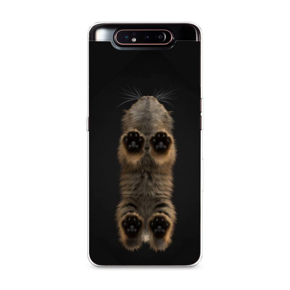 

Чехол Awog на Samsung Galaxy A80 "Кошачьи лапки", Разноцветный, 28350-1