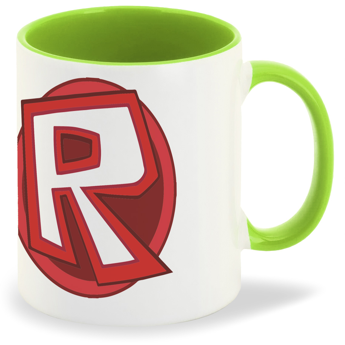 

Кружка салатовая CoolPodarok игра. Roblox Роблокс лого