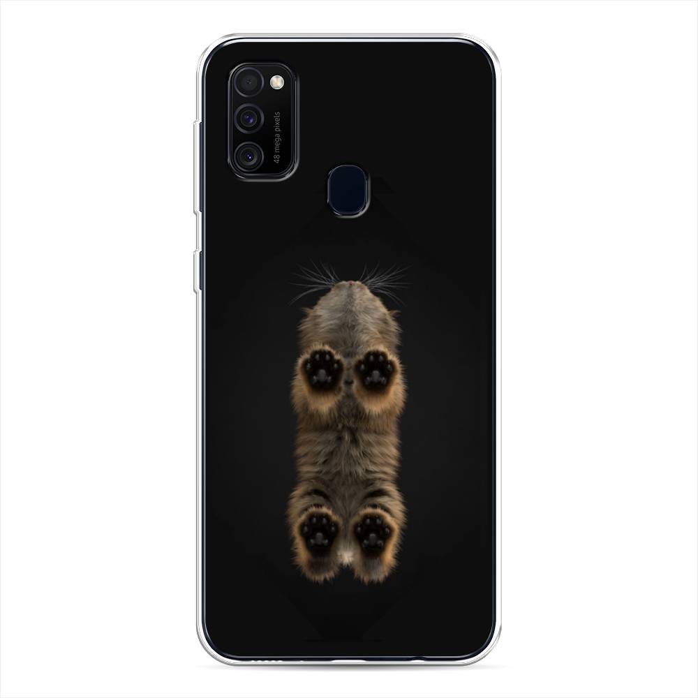 

Чехол Awog на Samsung Galaxy M21/M30s "Кошачьи лапки", Разноцветный, 29750-1