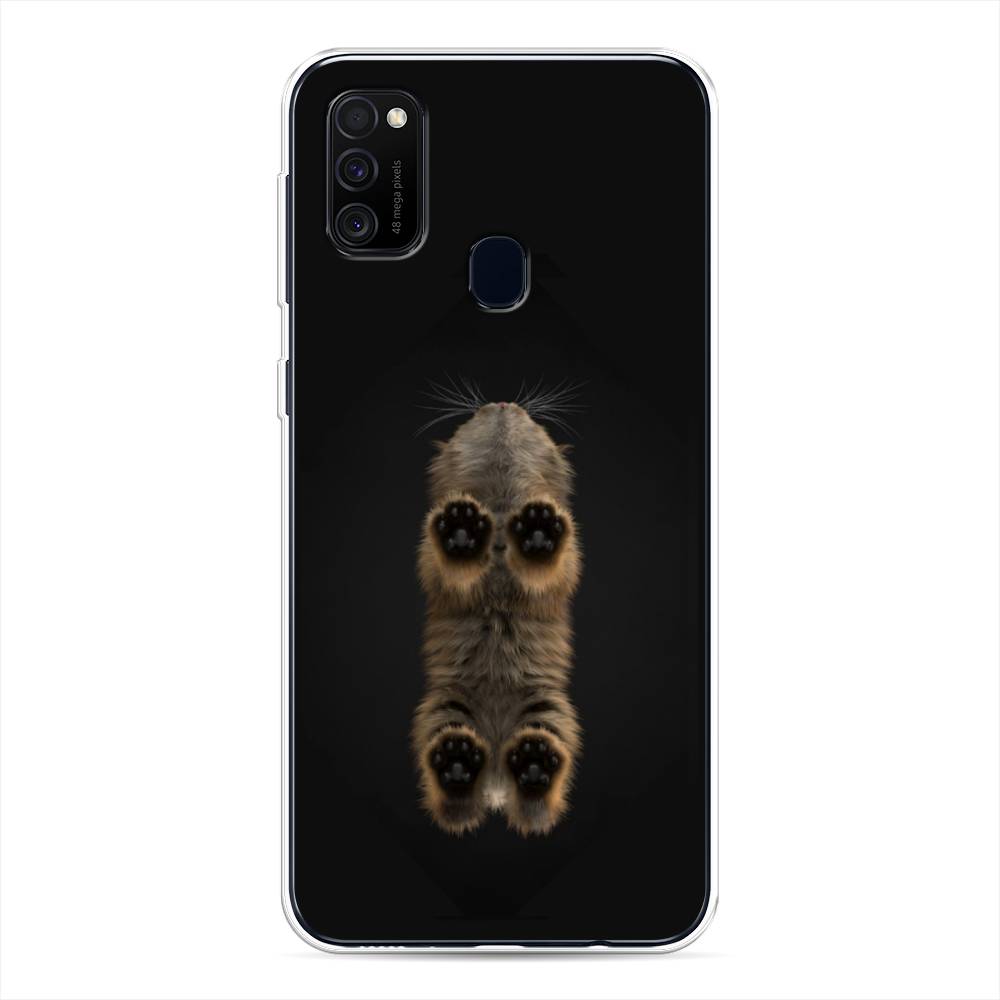 

Чехол Awog на Samsung Galaxy M30s/M21 "Кошачьи лапки", Разноцветный, 29850-1