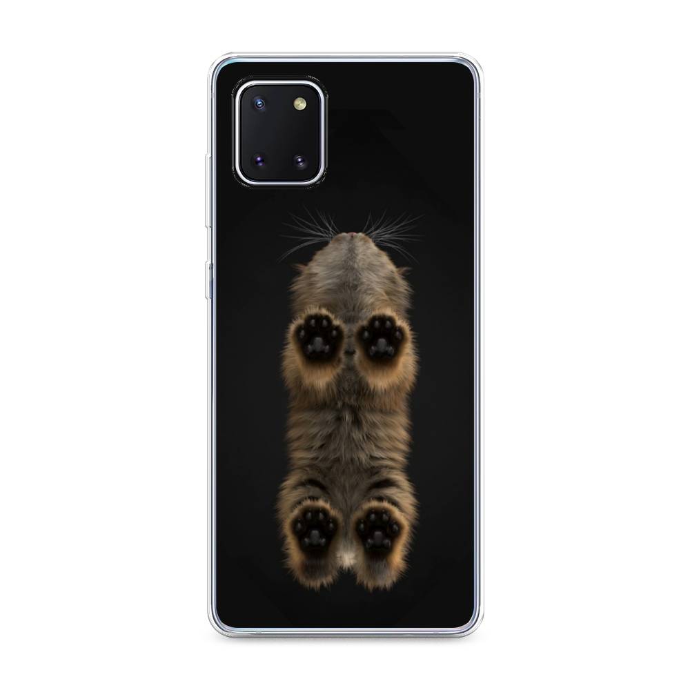 

Чехол Awog на Samsung Galaxy Note 10 lite/A81 "Кошачьи лапки", Разноцветный, 29150-1