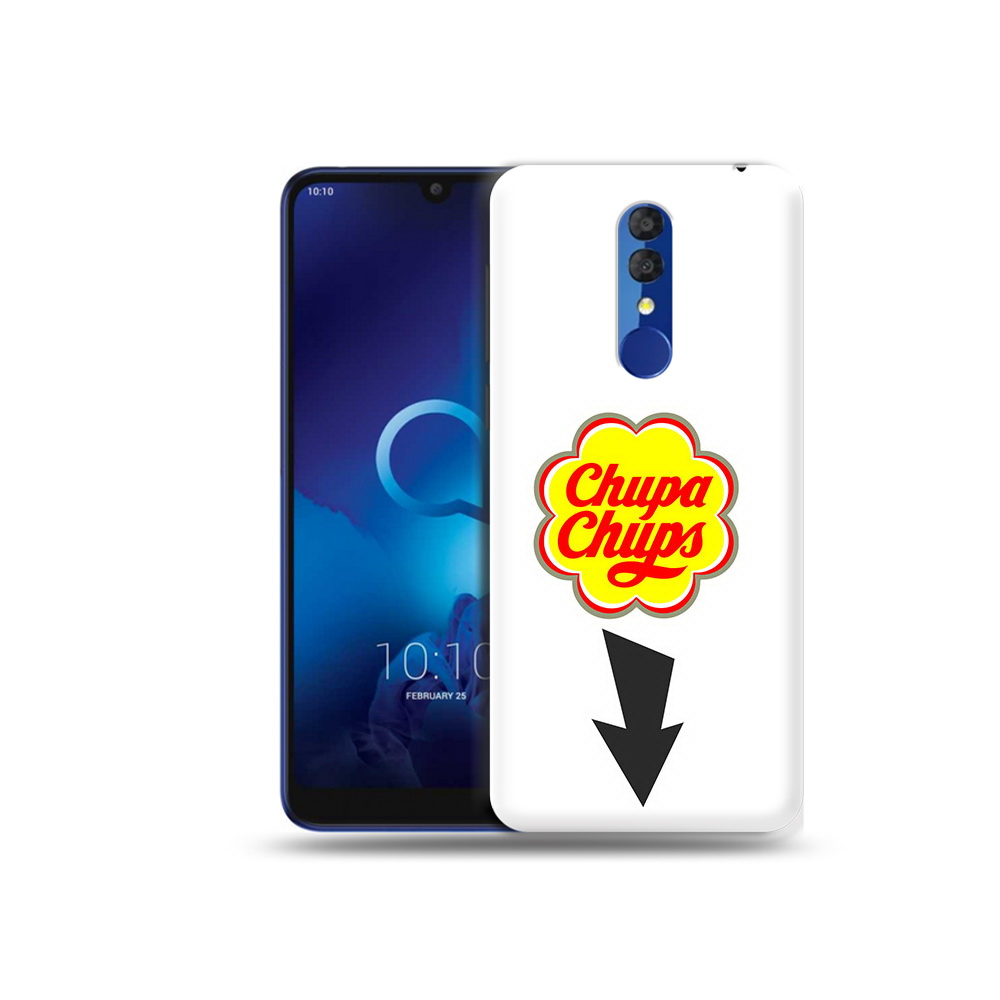

Чехол MyPads Tocco для Alcatel 3L 5039D (2019) чупа чупс (PT227139.667.694), Прозрачный, Tocco