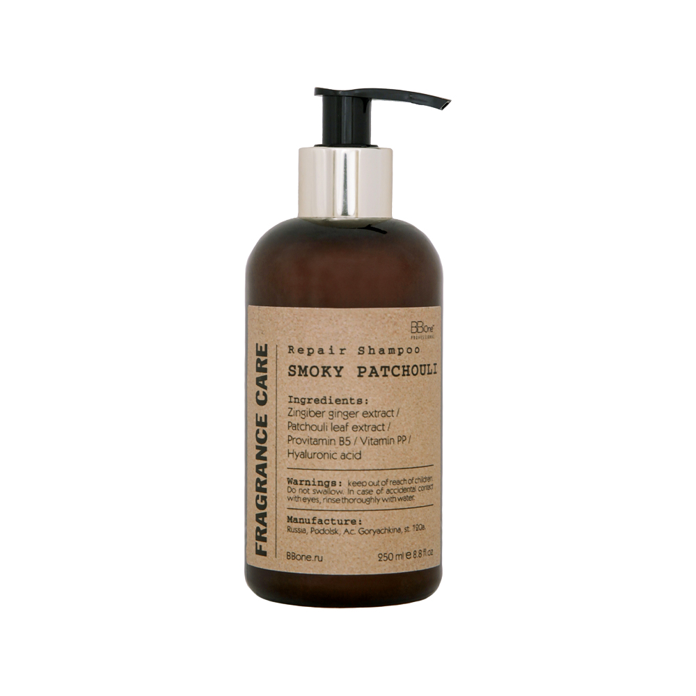 фото Парфюмированный шампунь bb one fragrance care repair shampoo smoky patchouli 250 мл