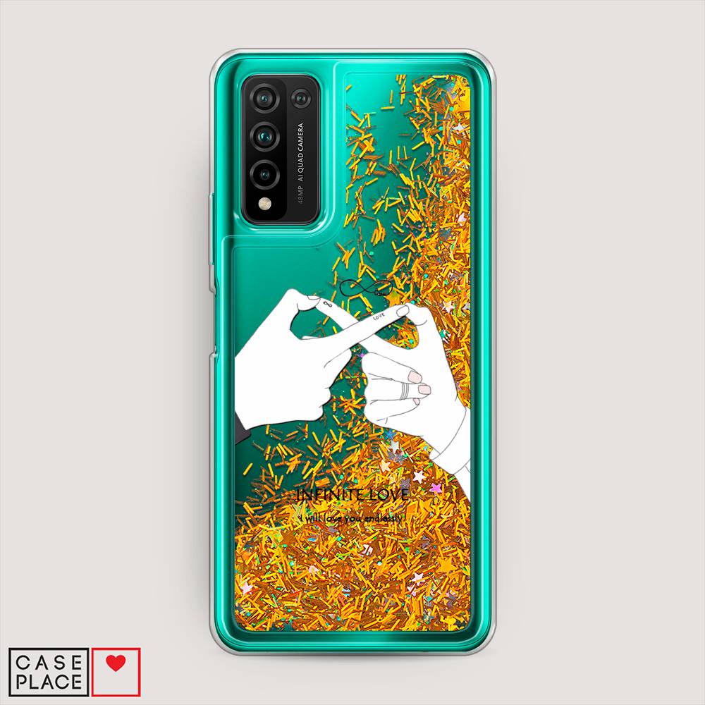 

Чехол Awog на Honor 10X Lite "Любовь навсегда", Бежевый, 6104690-1