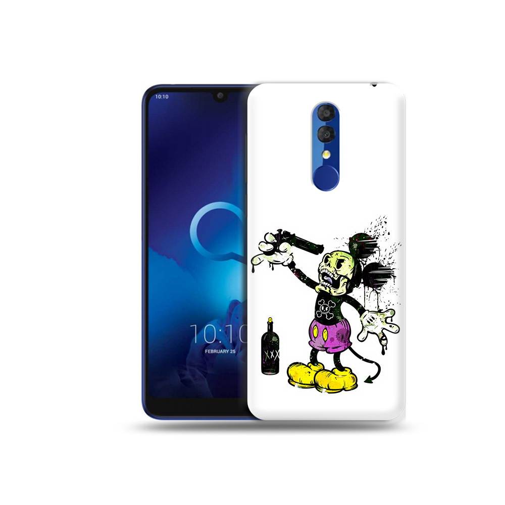 

Чехол MyPads Tocco для Alcatel 3L 5039D (2019) Драг Микки (PT227139.667.73), Прозрачный, Tocco