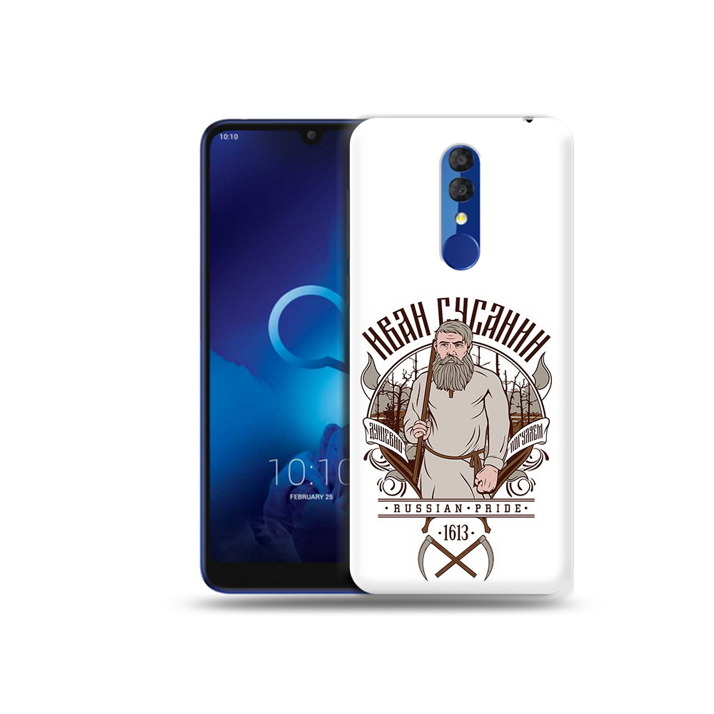 

Чехол MyPads Tocco для Alcatel 3L 5039D (2019) Иван Сусанин (PT227139.667.90), Прозрачный, Tocco