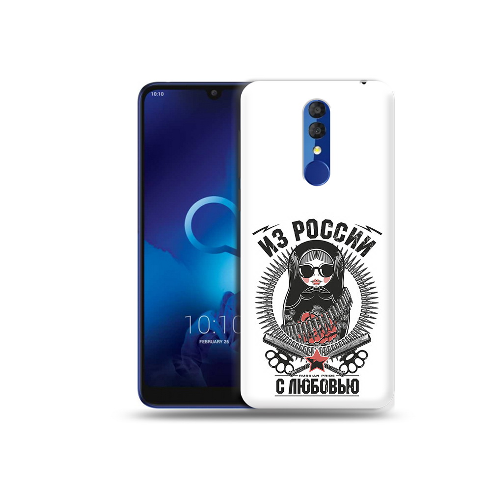 

Чехол MyPads Tocco для Alcatel 3L 5039D (2019) Из России с любовью (PT227139.667.91), Прозрачный, Tocco