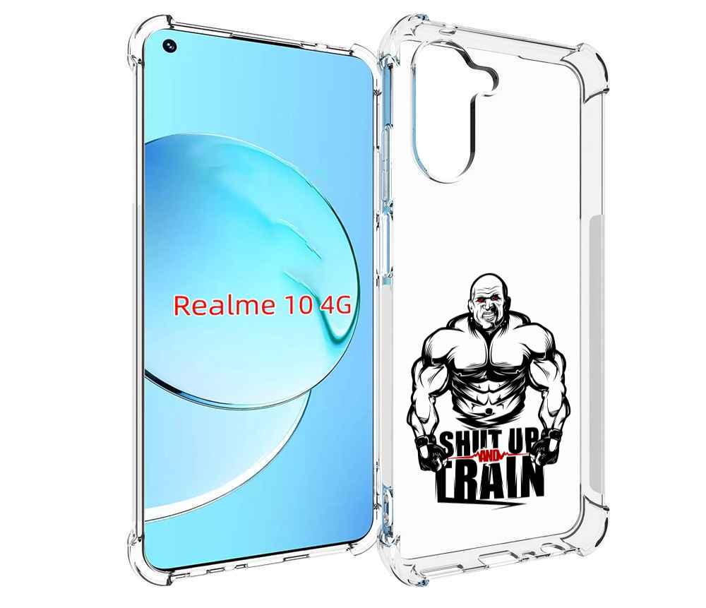 

Чехол MyPads здоровое тело для Realme 10, Прозрачный, Tocco