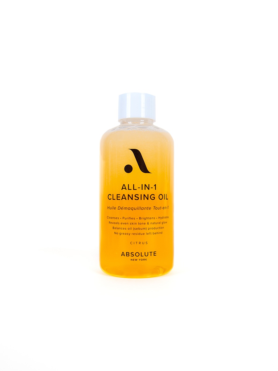 фото Очищающее масло absolute new york, all-in-1 cleansing oil, citrus, 200 мл