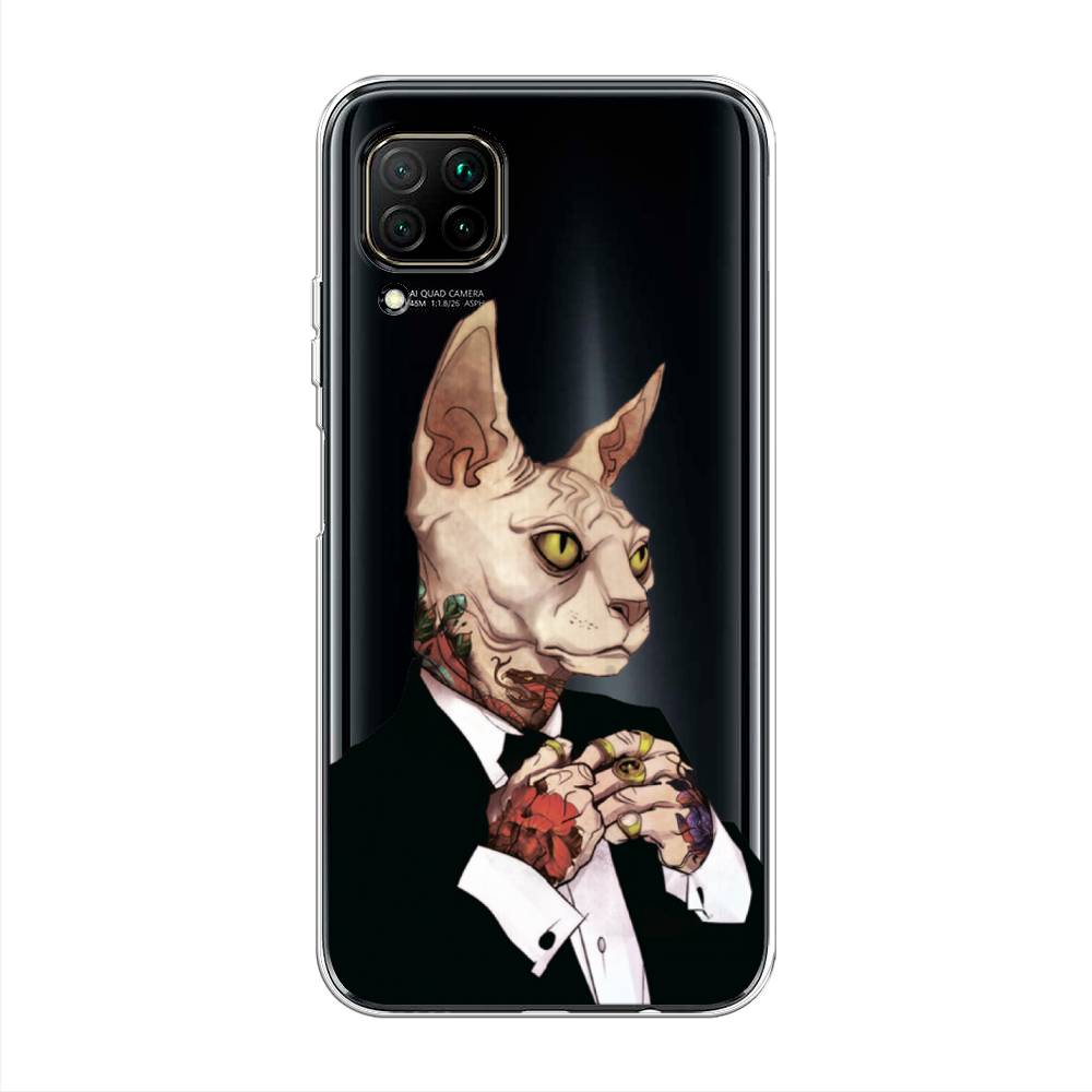 

Чехол Awog на Huawei Nova 6 SE "Татуированный сфинкс", Бежевый;черный;красный, 611750-7