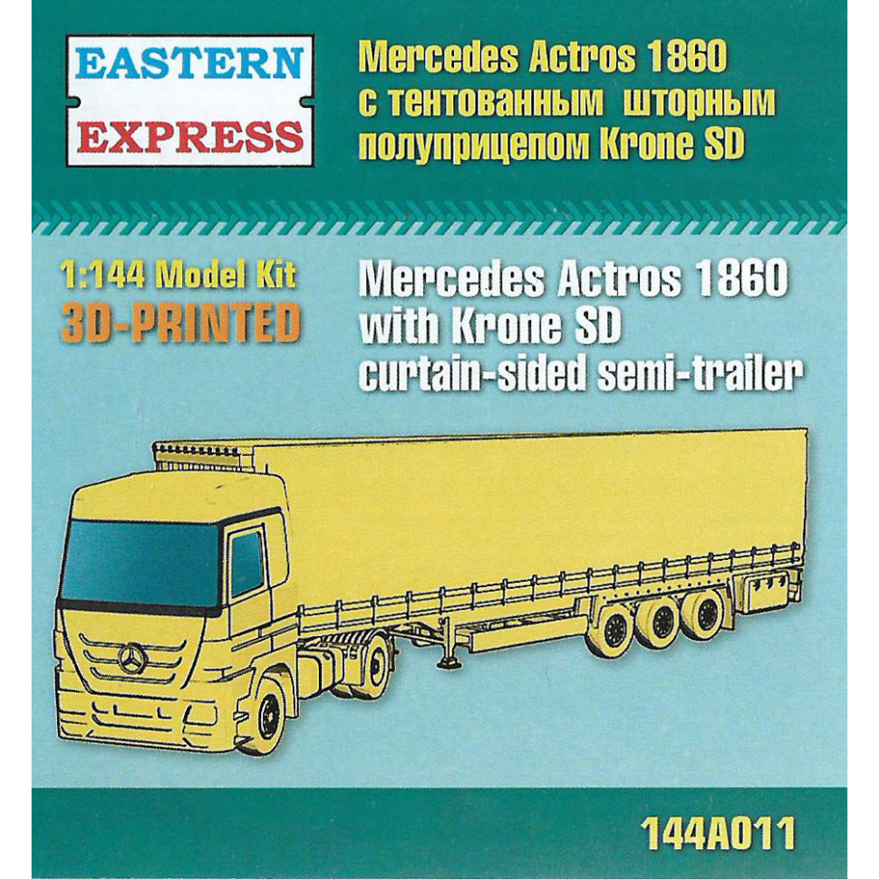

Сборная модель EASTERN EXPRESS автомобиля Mercedes Actros 1860 Krone SD