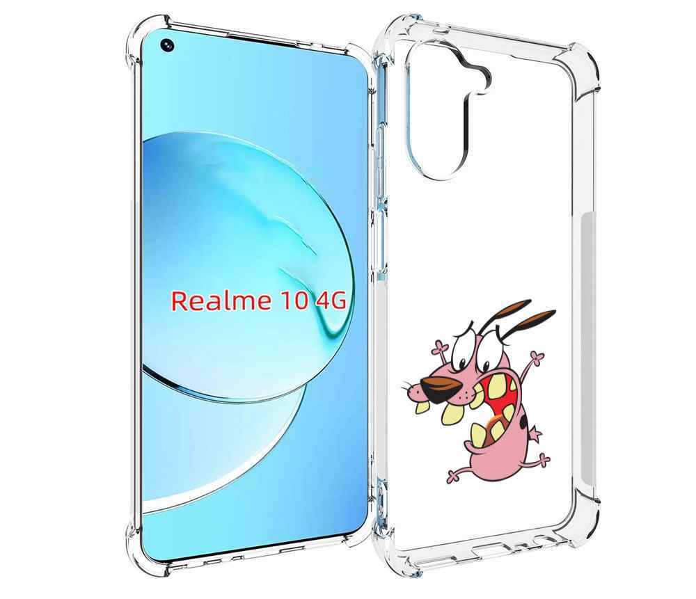 

Чехол MyPads зубастый бобик для Realme 10, Прозрачный, Tocco
